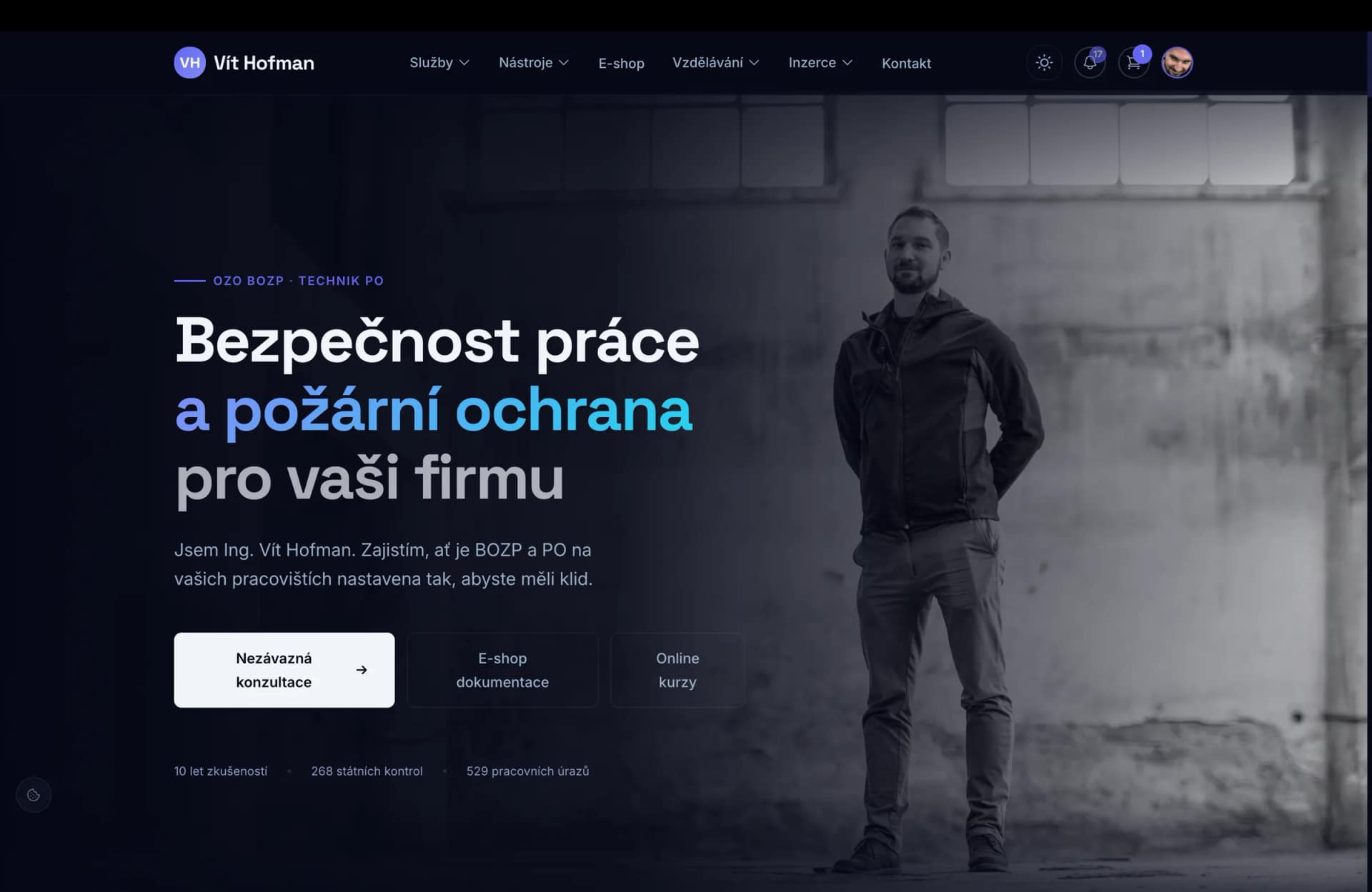 Homepage bezpecak.safetyfrog.cz